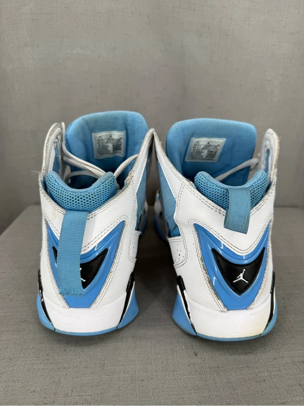 Nike Air Jordan True Flight White University Blue Men's sneakers sz 11.5 see pic
